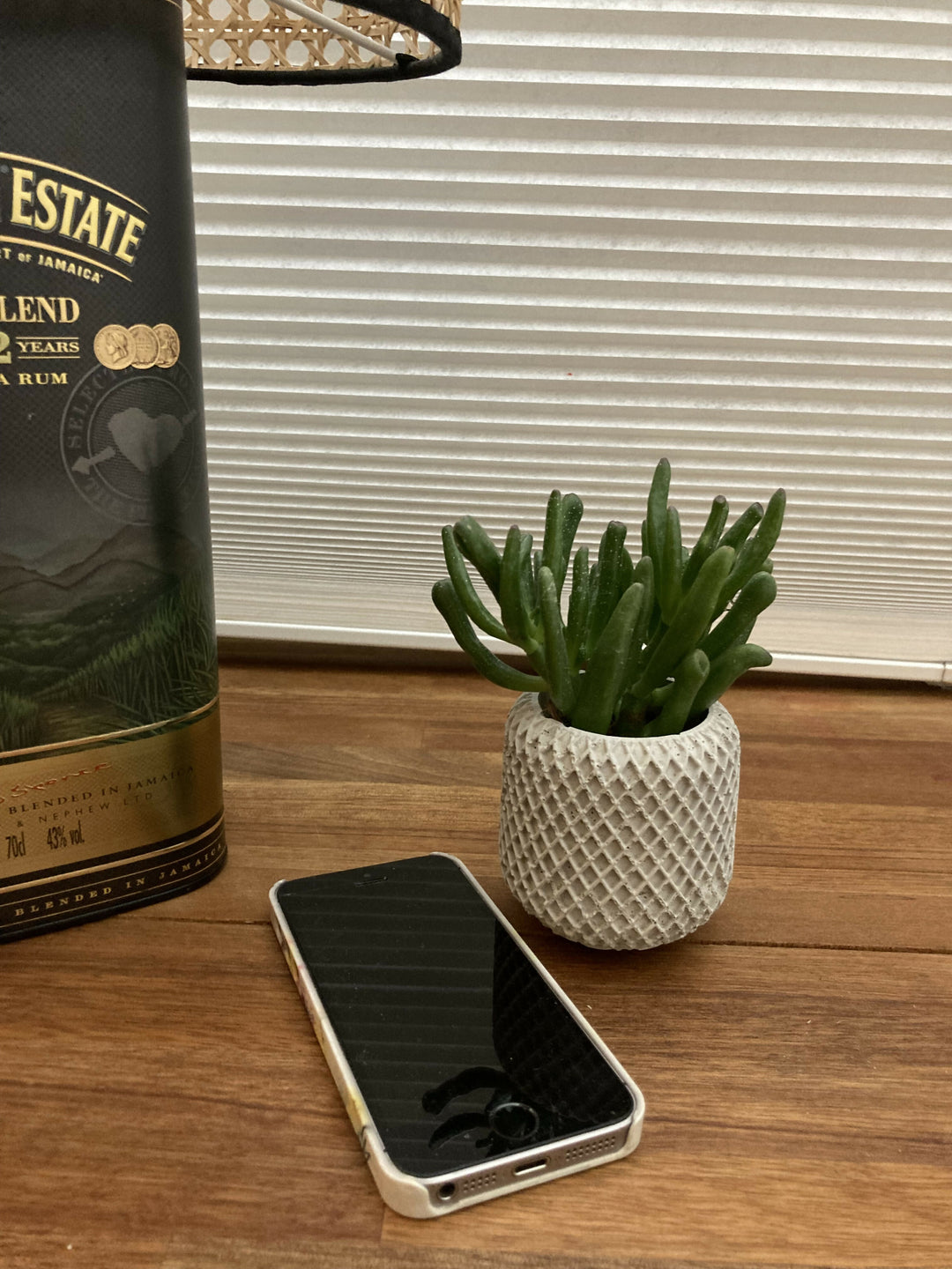 Pot with plant - net