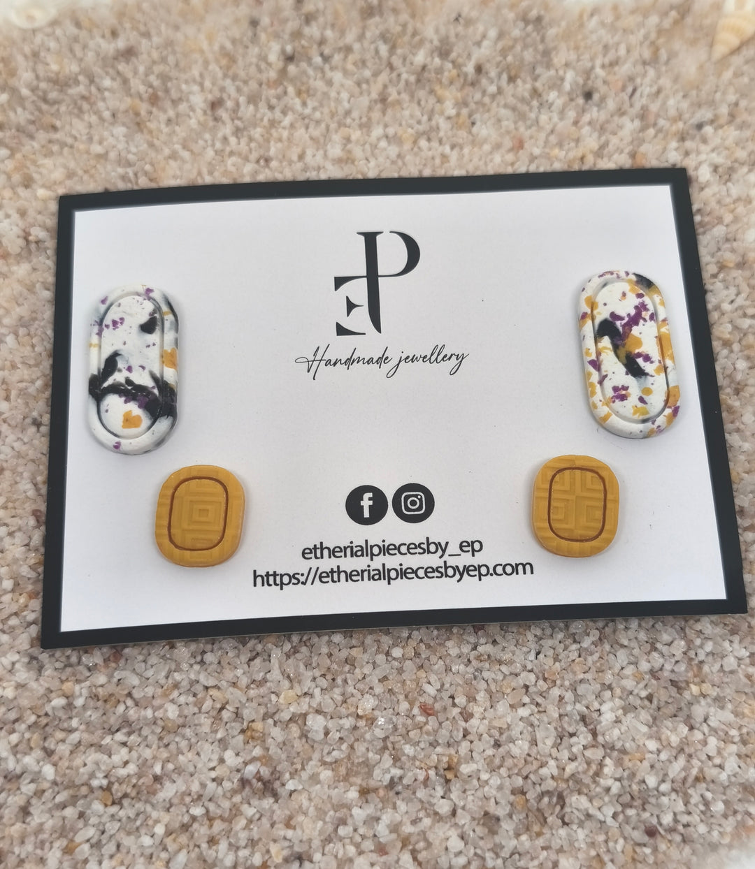 "Petite duo delight"øreringe