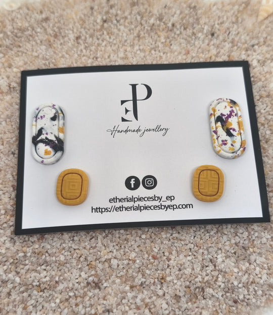 "Petite duo delight"øreringe