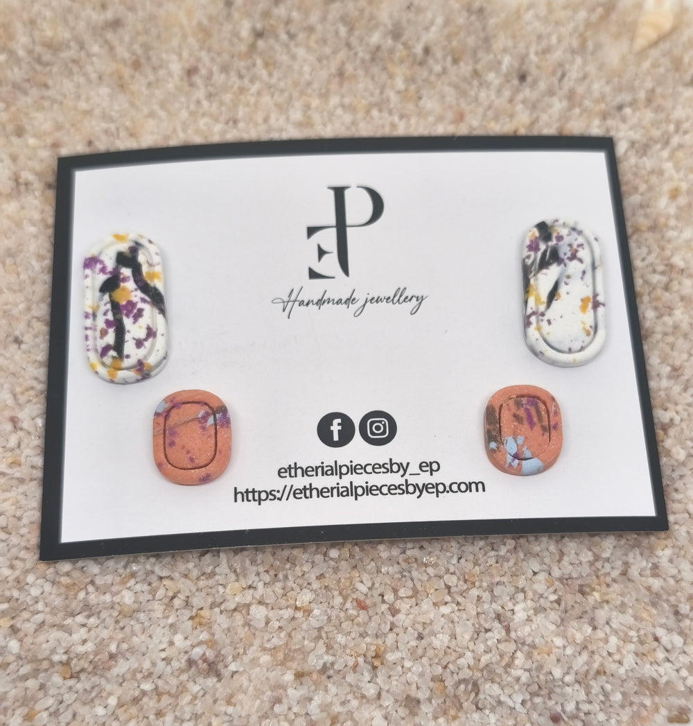 "Petite duo delight"øreringe