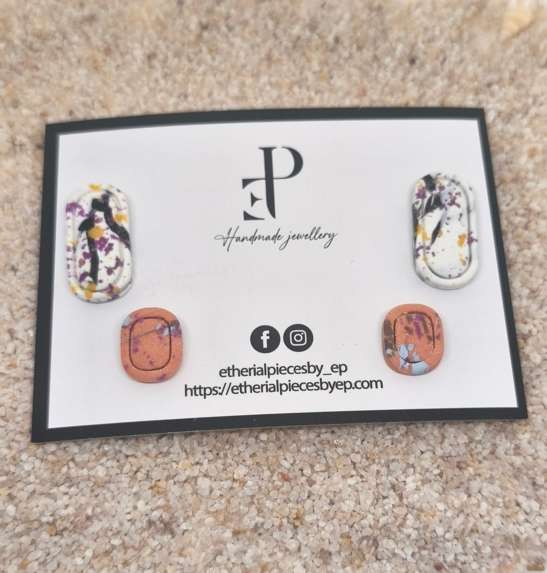 "Petite duo delight"øreringe