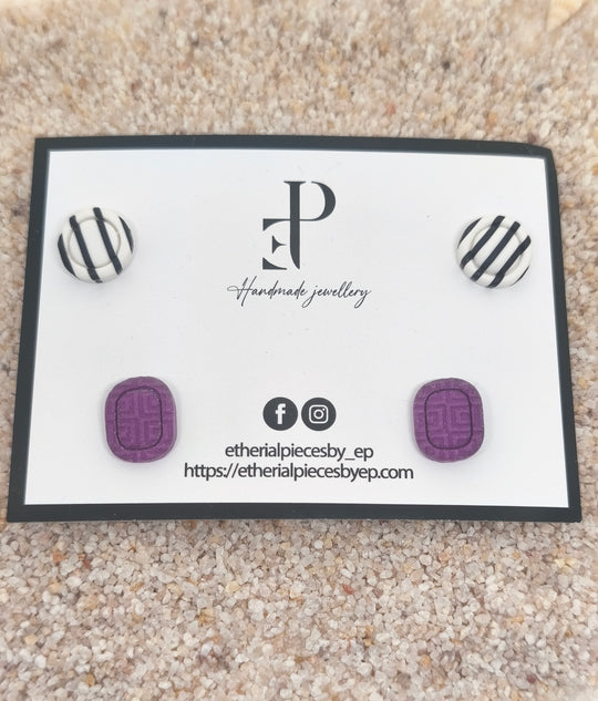 "Petite duo delight"øreringe