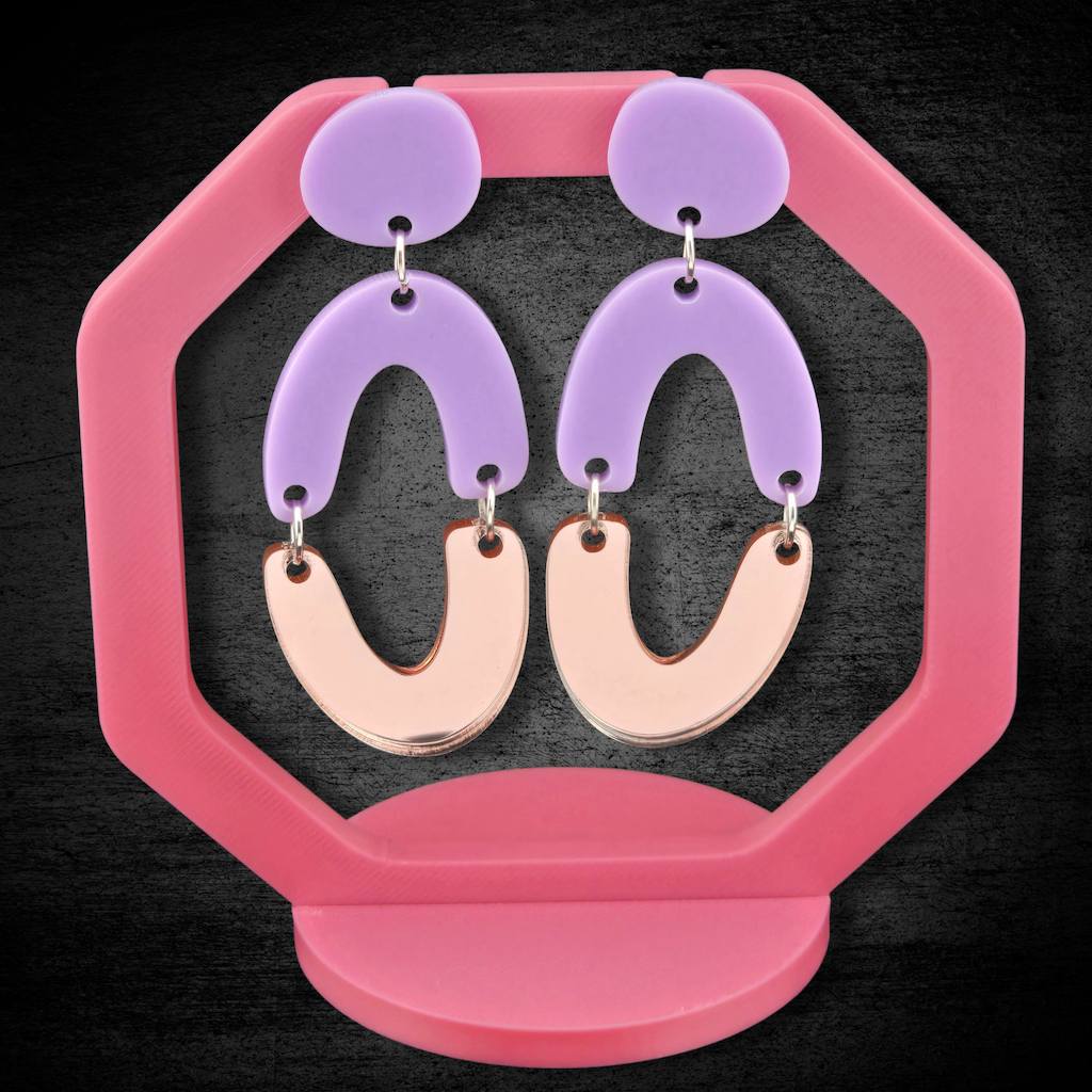 Arch Link - laserskårede akryløreringe