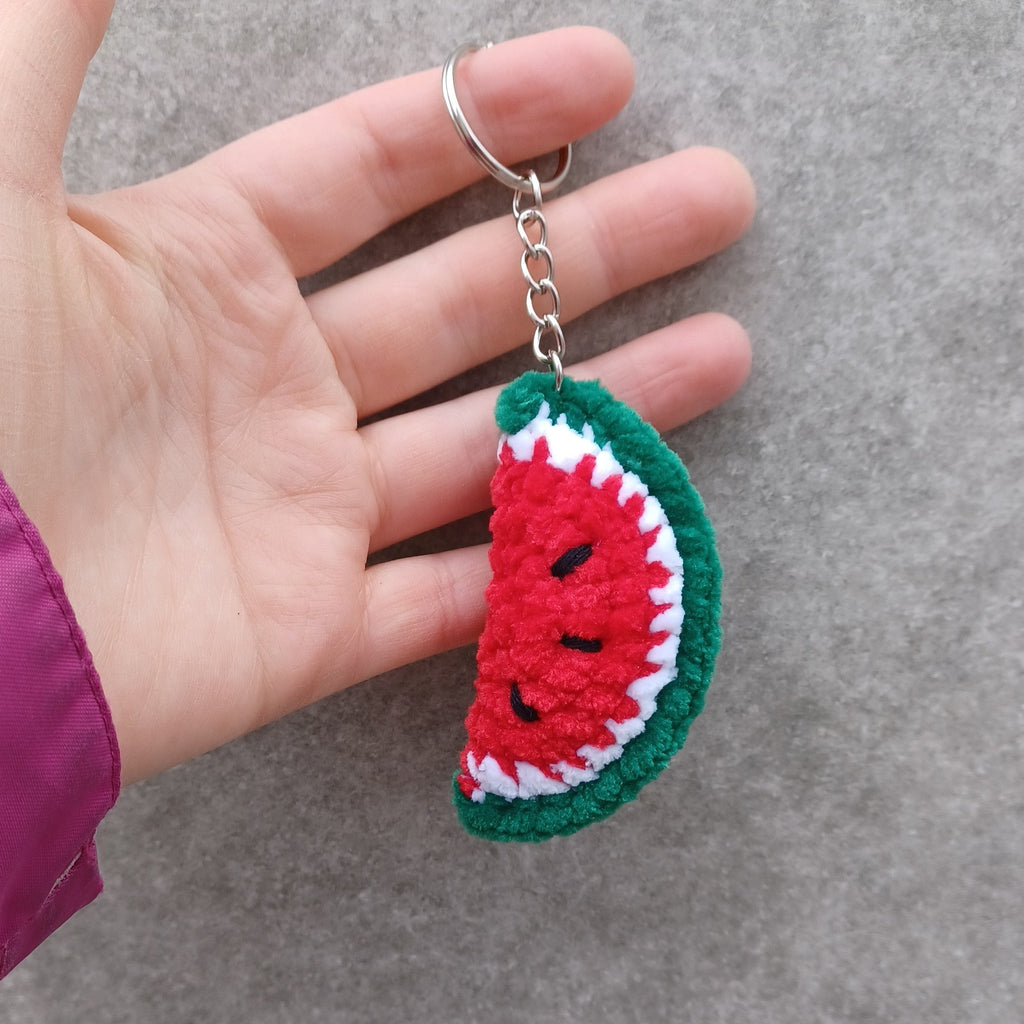 Crochet Watermelon Keychain – Nordic Makers Market