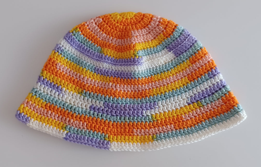 Crochet Pride Bucket Hat