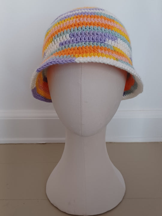 Crochet Pride Bucket Hat