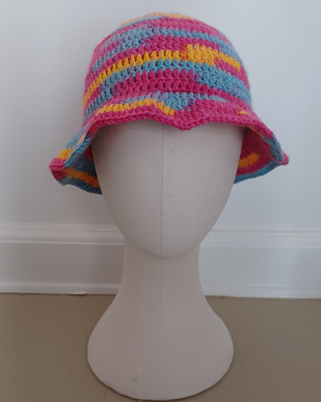 Crochet Pride Bucket Hat