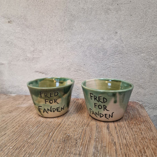 Fred for Fanden kopper u. hank (grøn)
