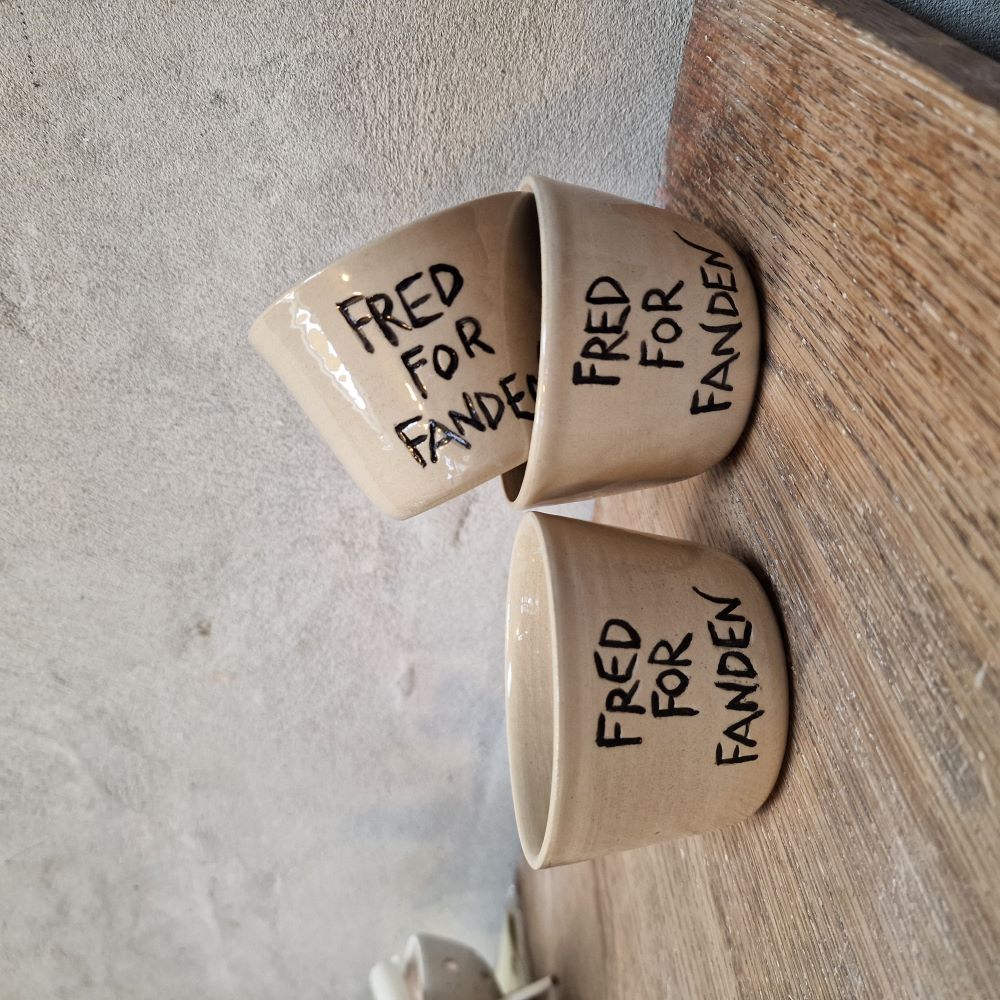 Fred for Fanden kopper u. hank (hvid)