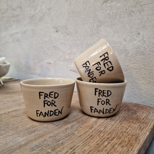 Fred for Fanden kopper u. hank (hvid)