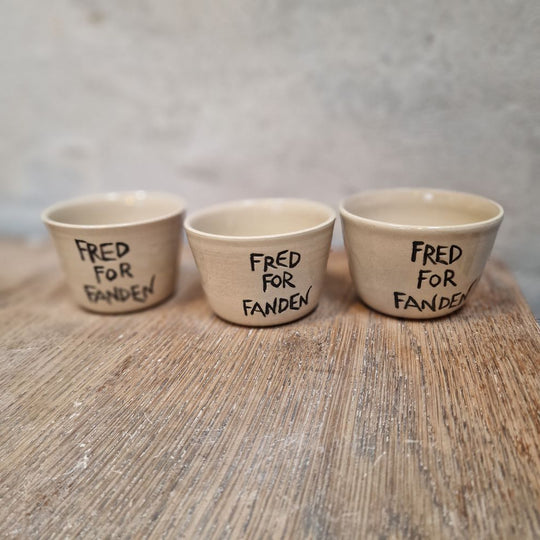 Fred for Fanden kopper u. hank (hvid)