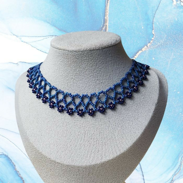 Choker halskæde med Miyuki perler – Elegant og farverig halskæde i tidløst design