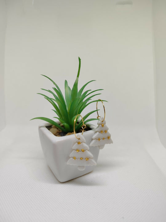 "Christmas tree "earings