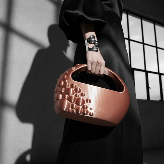 BUBBLES - 3D printet taske