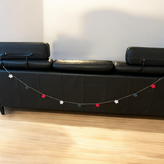 Crochet Star Garland