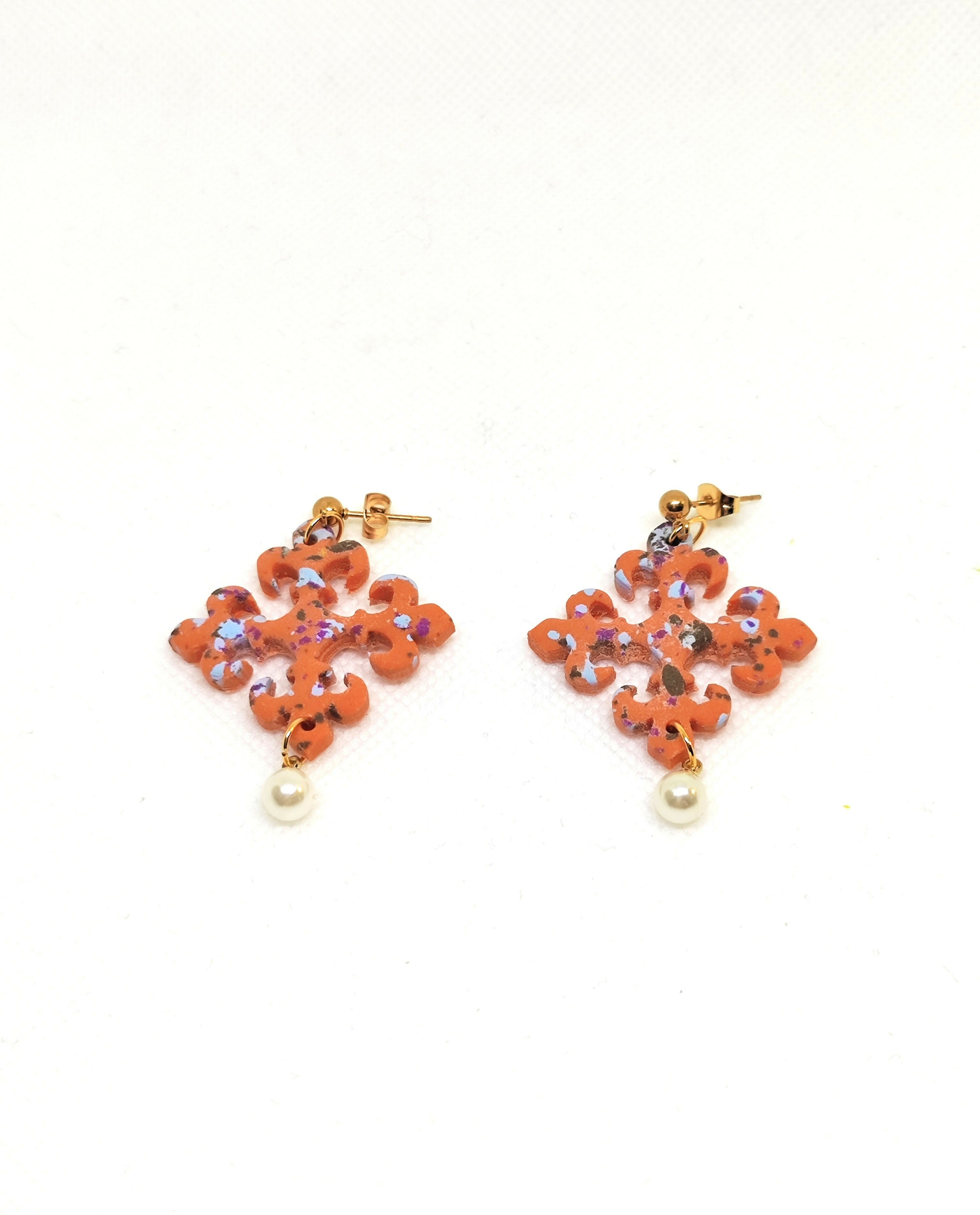 Byzantine grace imperial topaz earrings 1 (2)