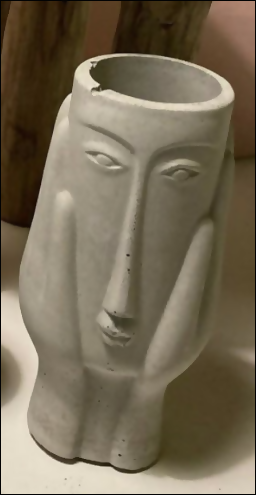 Concrete pot