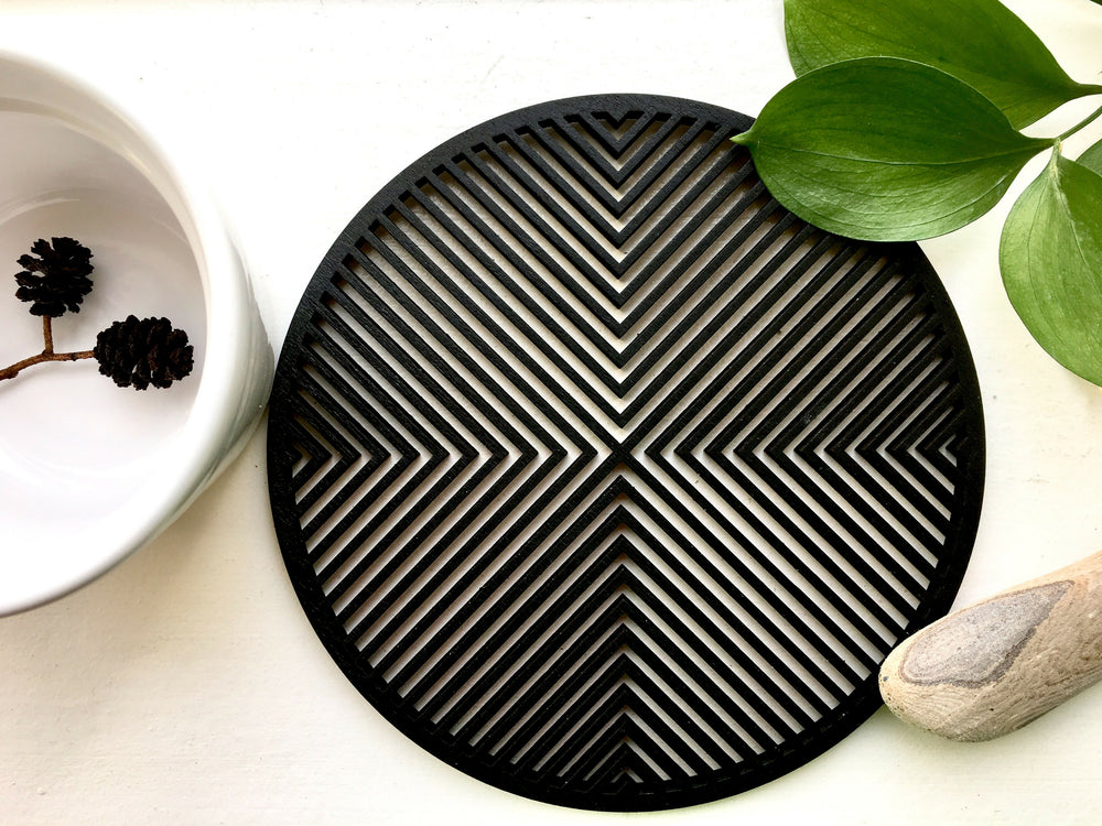 MOIRÉ Ø15 trivet