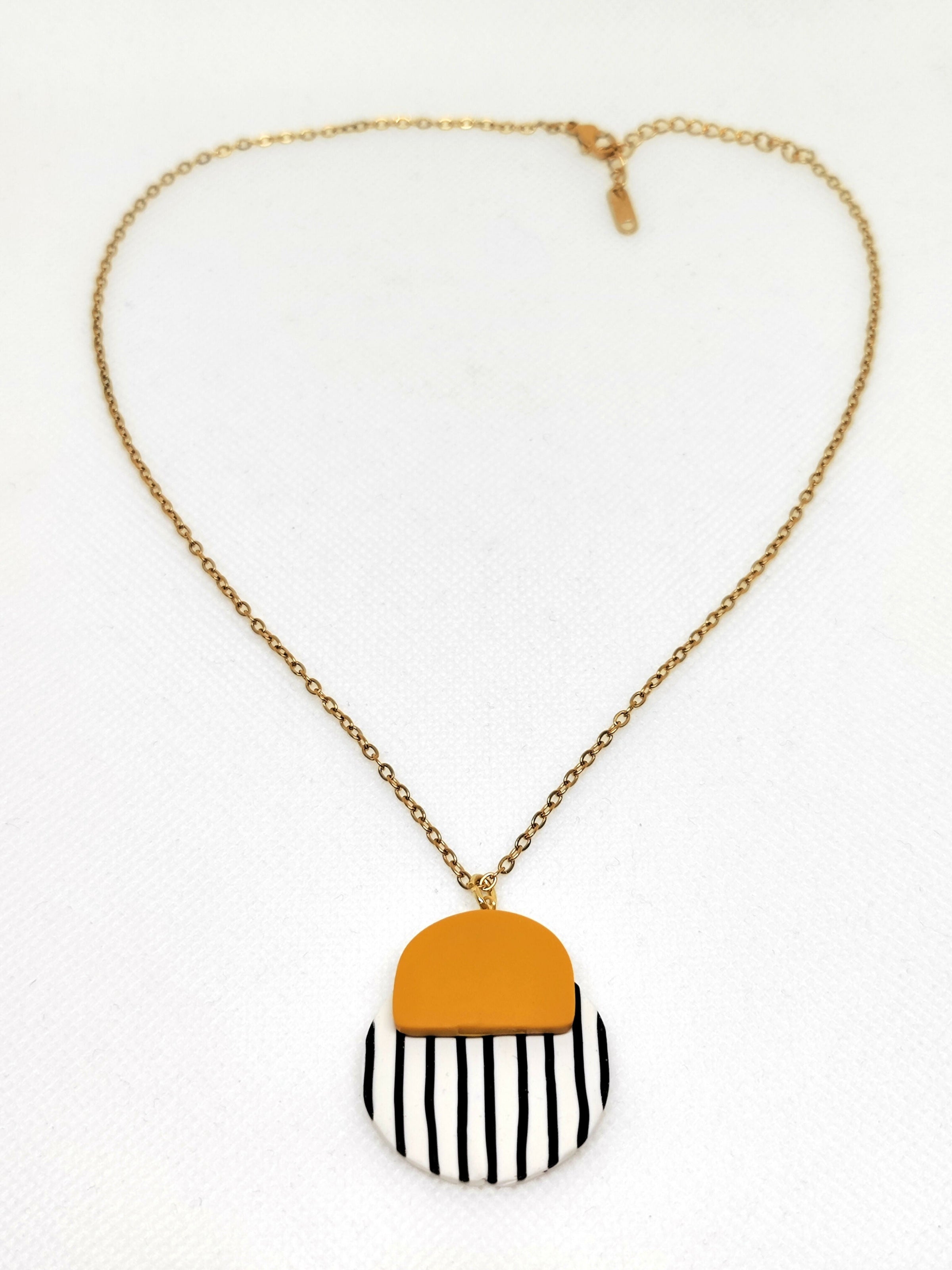 Luna stripes soleil necklace 2