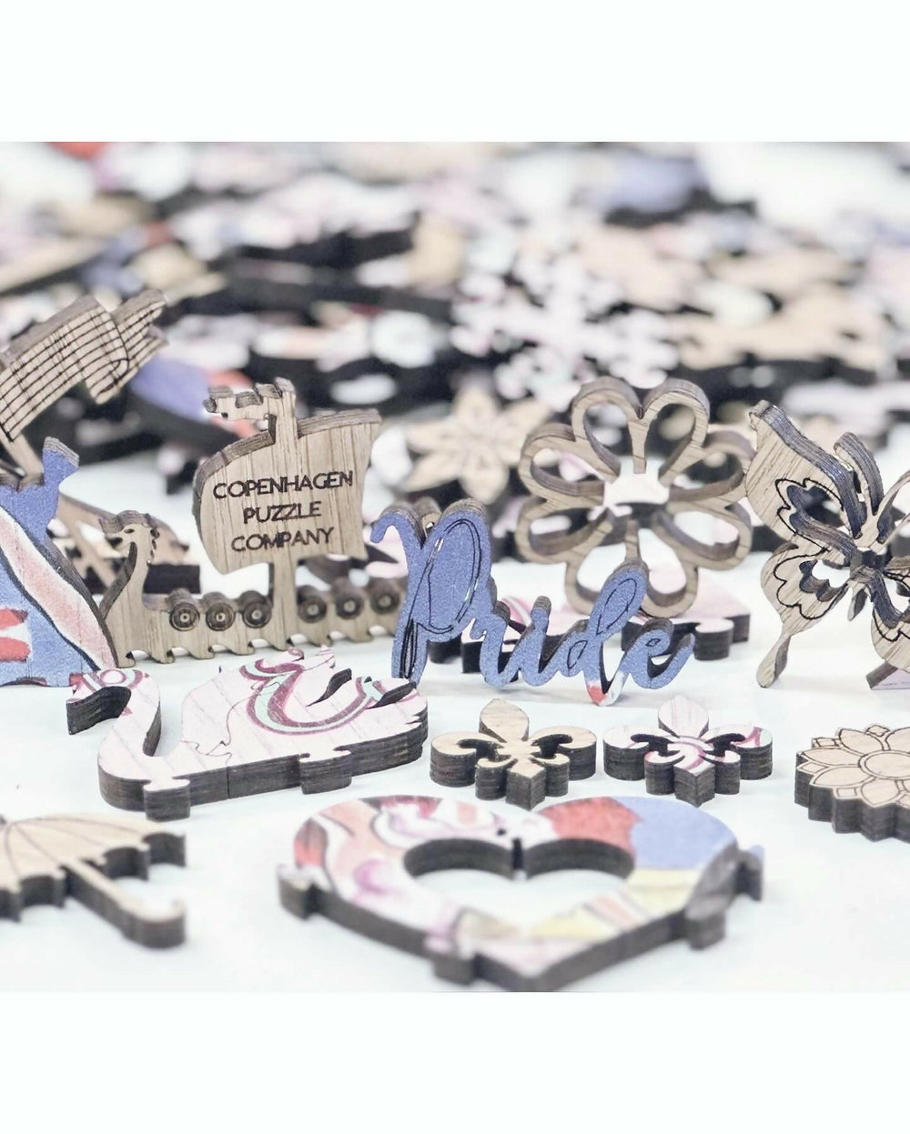 Love is Love Vintage Copenhagen Puzzle - small