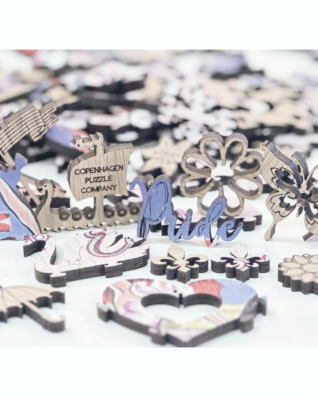Love is Love Vintage Copenhagen Puzzle - small