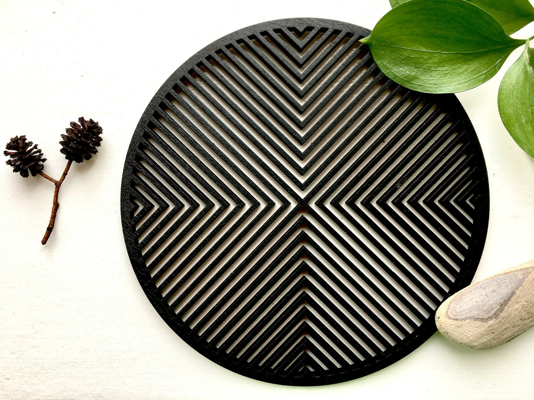 MOIRÉ Ø15 trivet