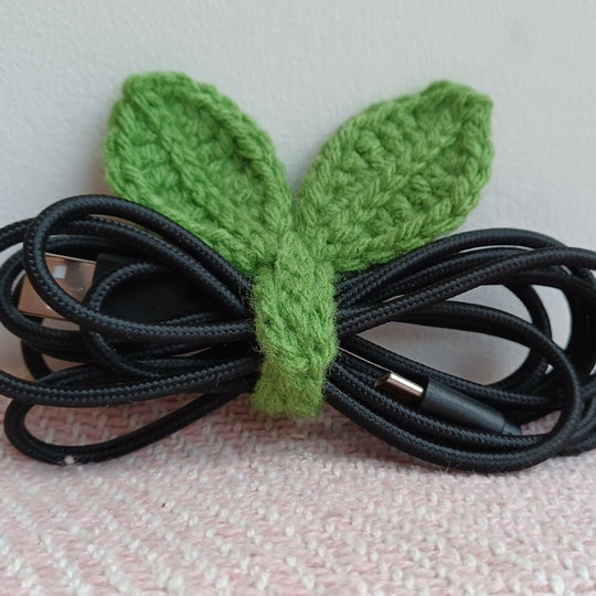 Crochet Leaf Sprout
