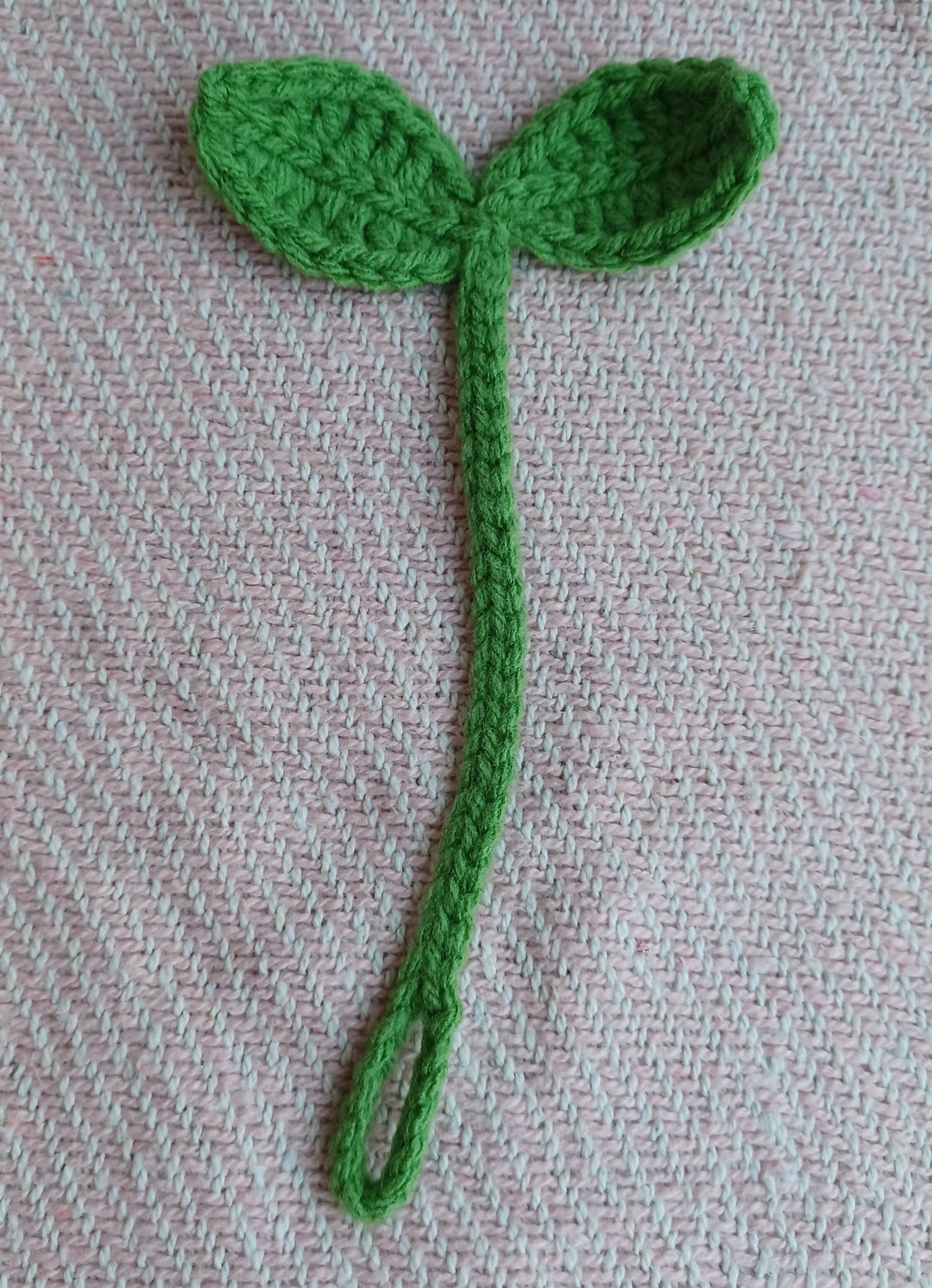 Crochet Leaf Sprout