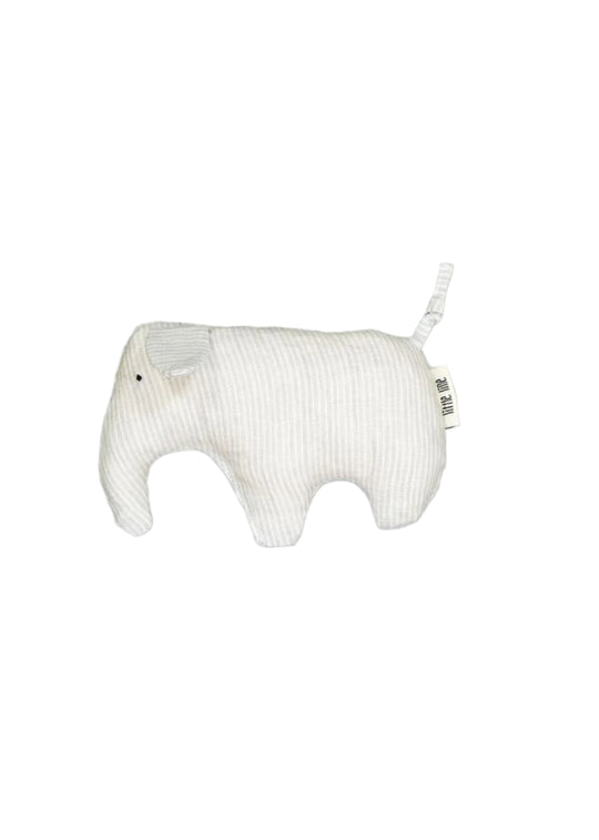 Children’s Plush Elephant – Upcycled Linen