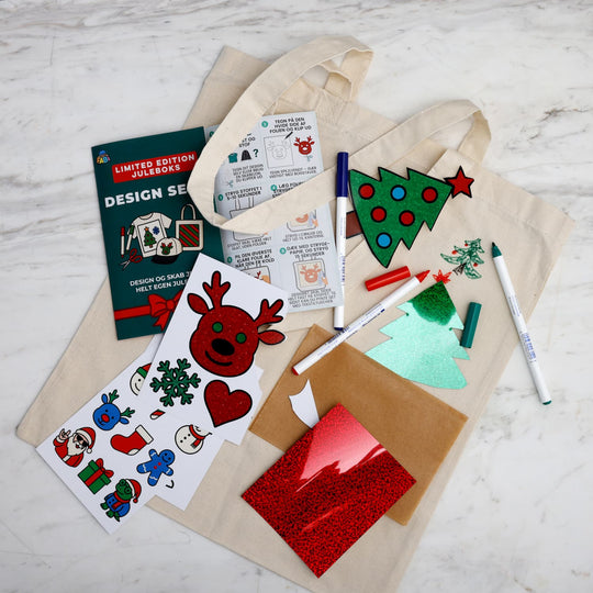 Design selv juleoutfit – kreative materialer fra FabiBoks til at skabe juleoutfits og personlige julegaver
