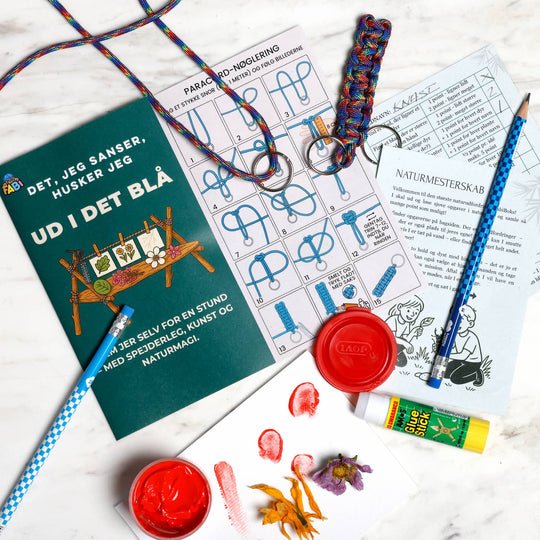 Byg, knyt og lav kunst i det fri