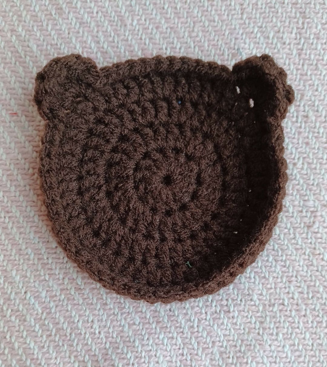 Crochet Bear Coaster