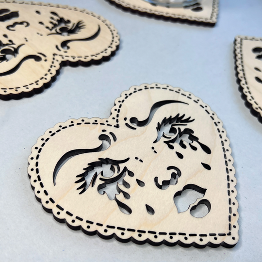 Crying Heart Coaster