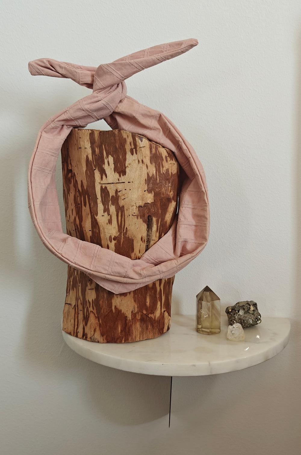 Small pink wireheadband