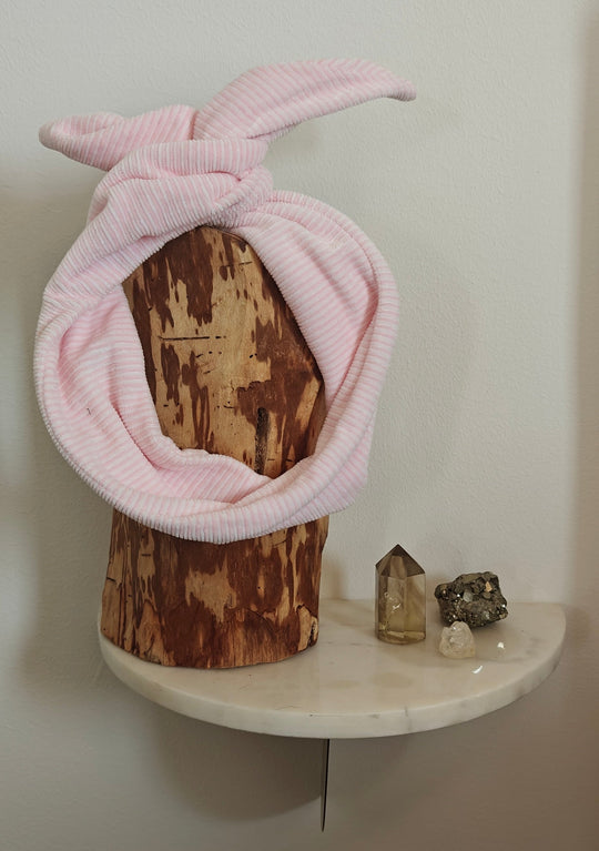 Small baby pink wireheadband