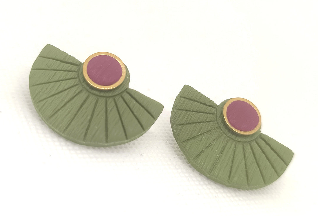 Plisse Earrings | Timeless Statements