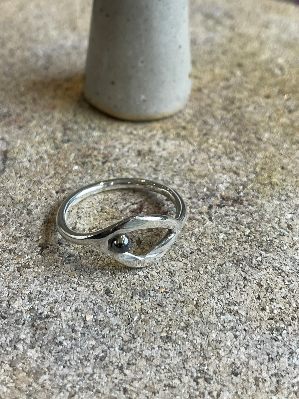 Silver ring handmade