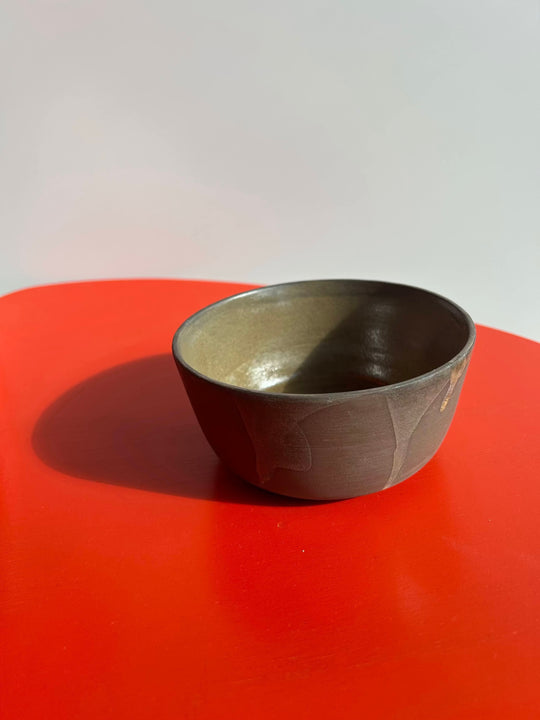 Black Earthenware Bowl