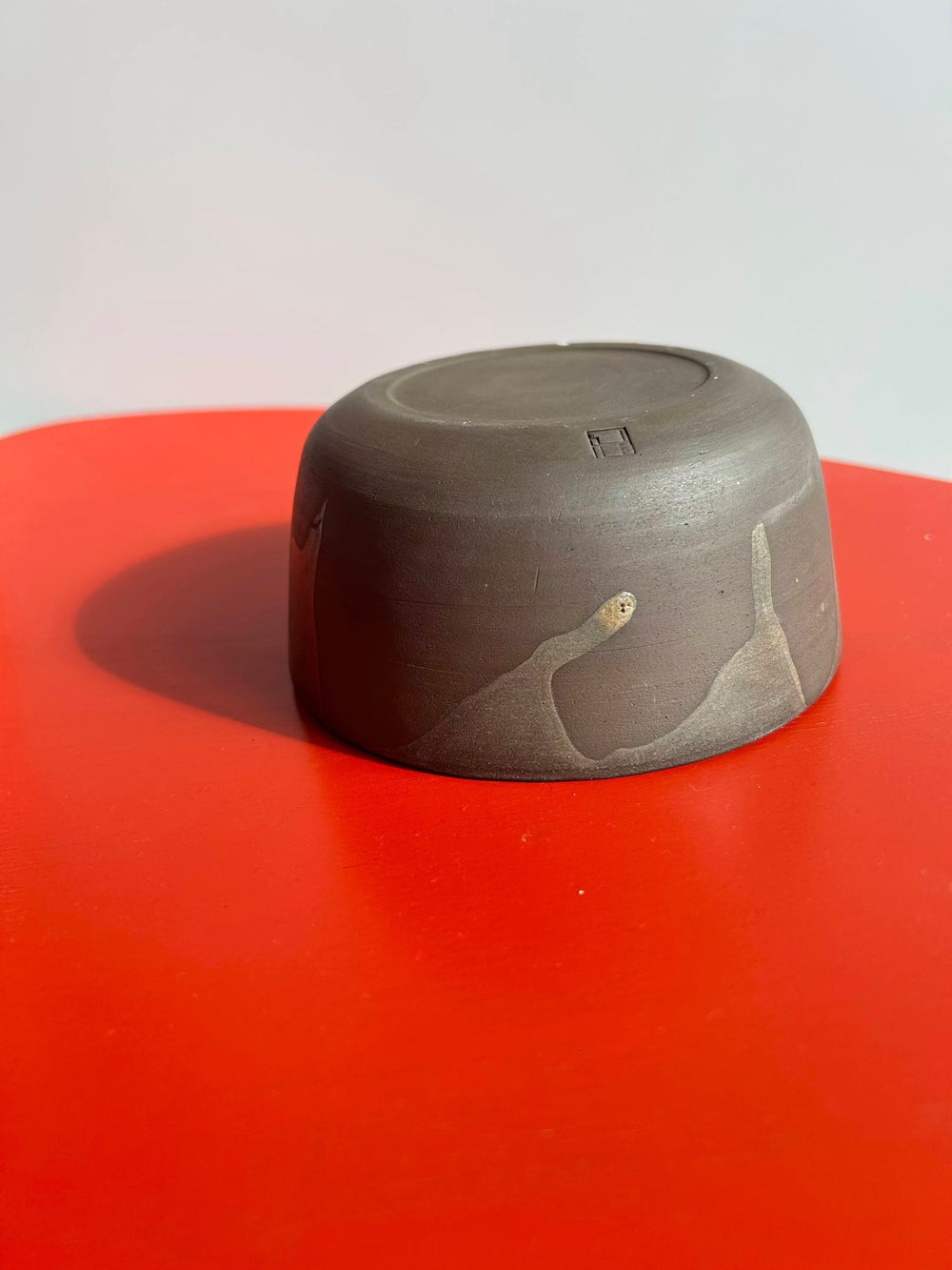 Black Earthenware Bowl