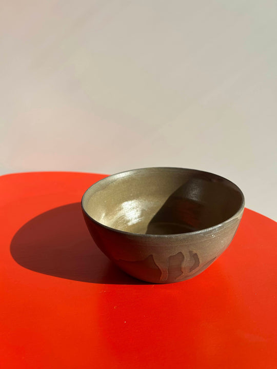 Black Earthenware Bowl