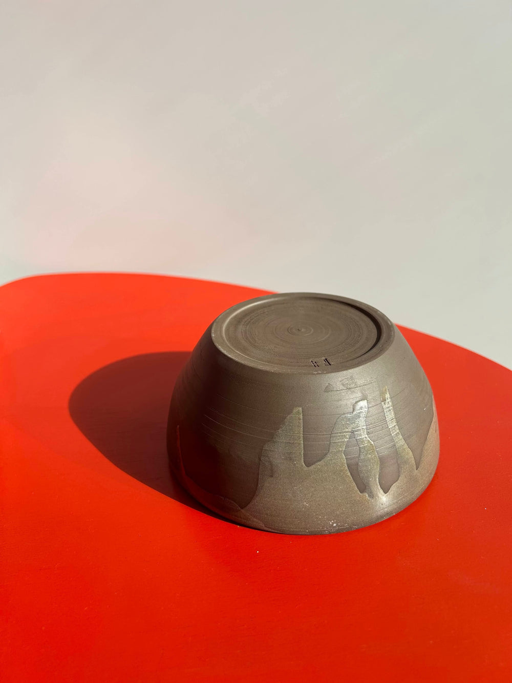 Black Earthenware Bowl
