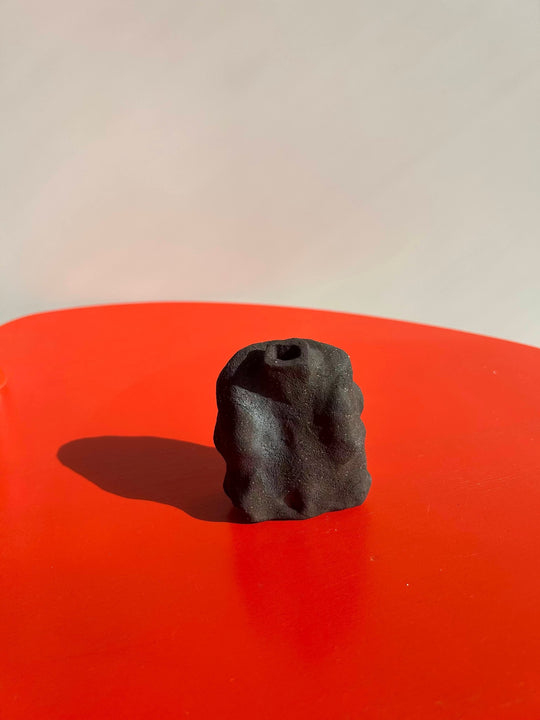 Stoneware Dry Vase - "Hunchback" Series