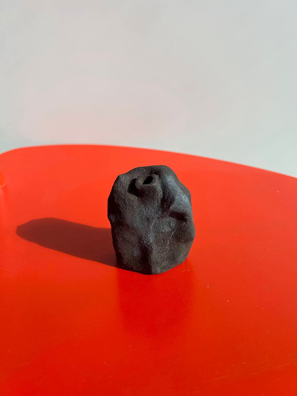 Stoneware Dry Vase - "Hunchback" Series