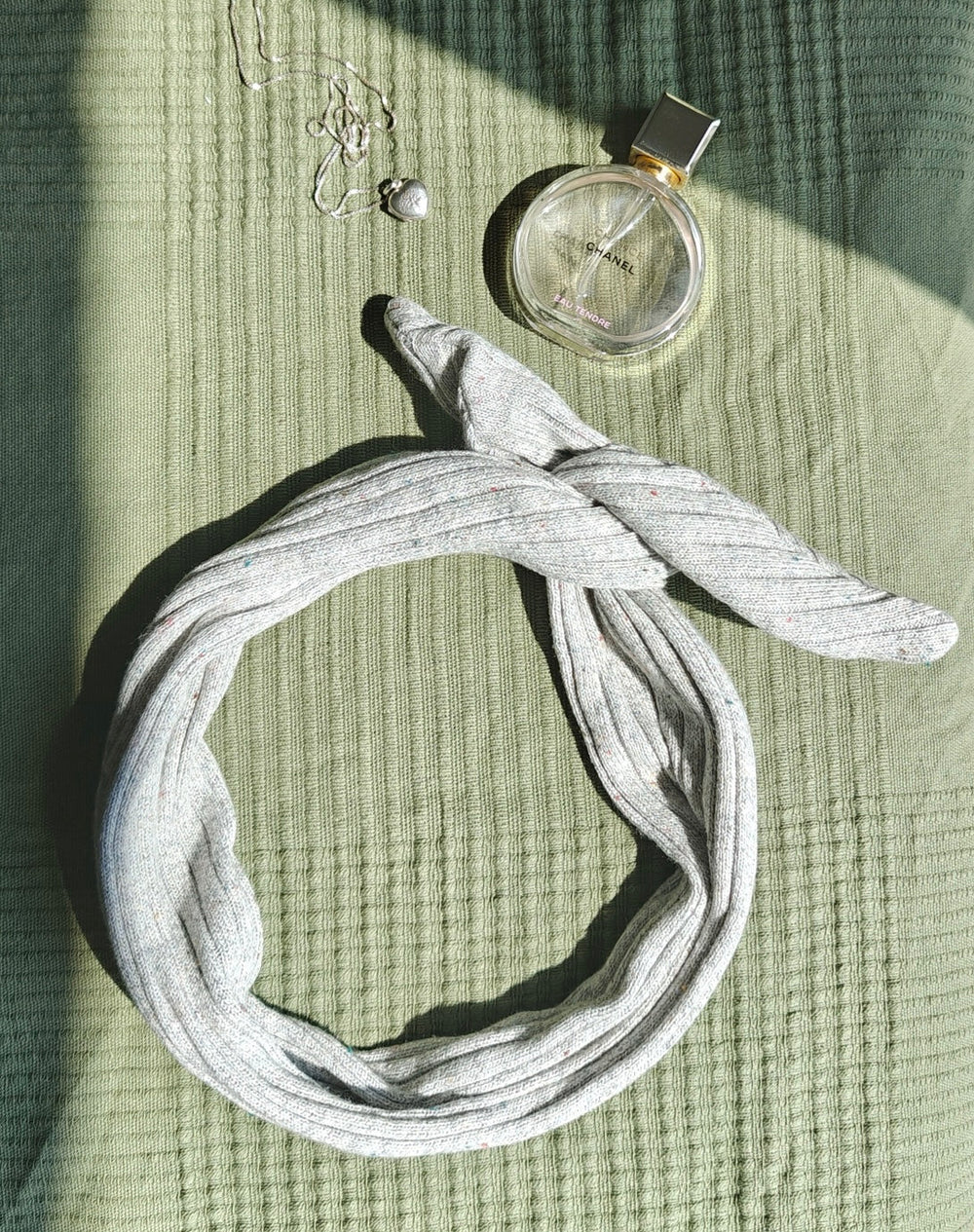 Small grey wireheadband