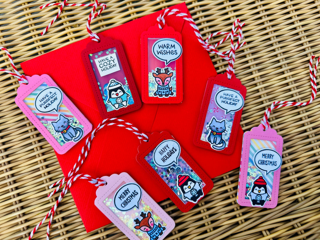 Holiday Shaker Gift Tags (Set of 3)