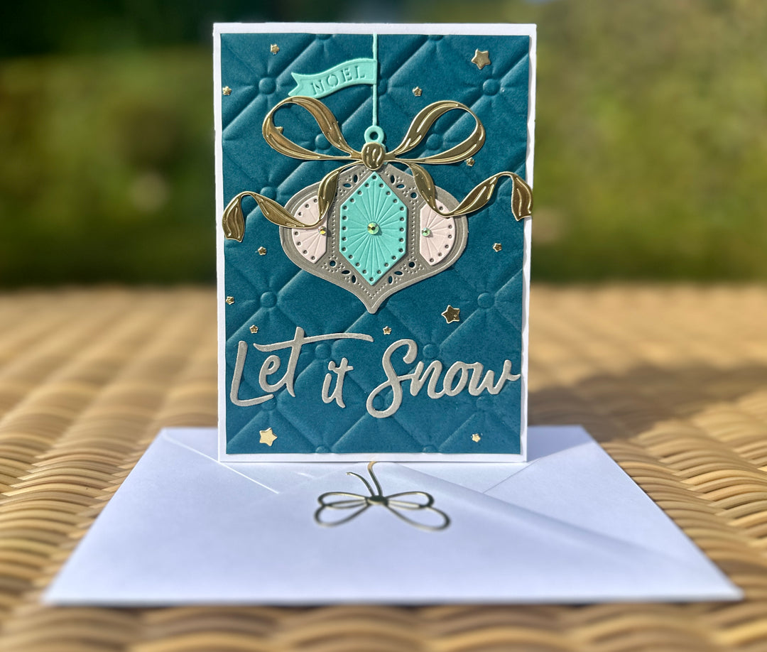 Let It Snow – Handmade Christmas Card