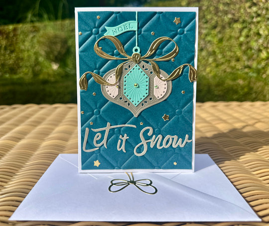 Let It Snow – Handmade Christmas Card