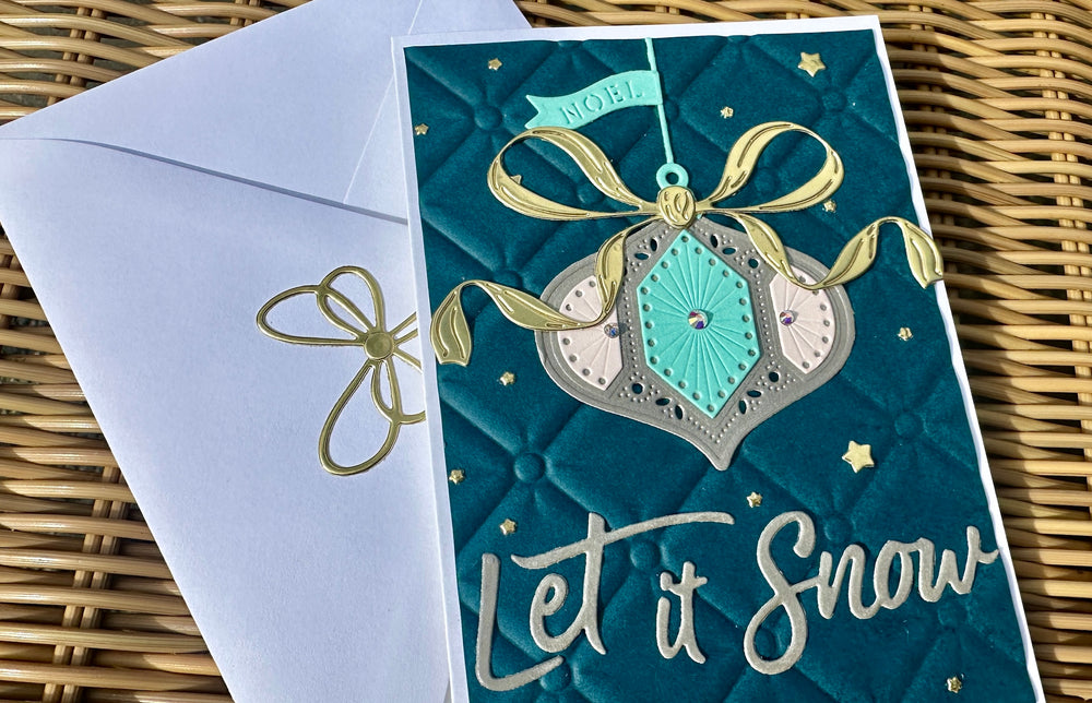 Let It Snow – Handmade Christmas Card