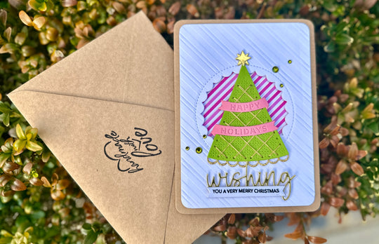 Wishing You a Merry Christmas – Handmade Card