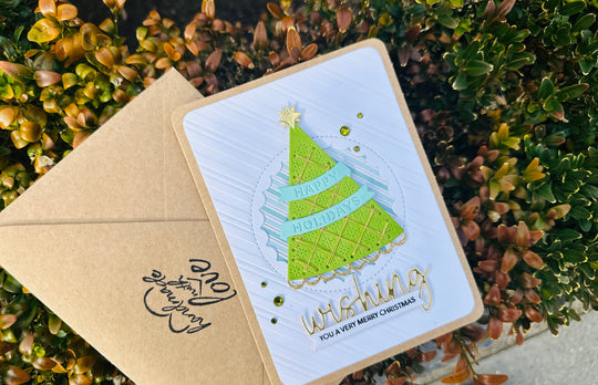 Wishing You a Merry Christmas – Handmade Card